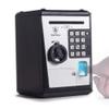 LIKE Toy Piggy Bank Safe Box Fingerprint ATM Bank ATM Machine Money Coin Savings Bank for Kids (Silver) view 1