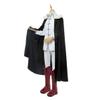 Weixu Cosplay Costume White Uniform Suit with Cloak for Men Halloween Outfits XS view 3