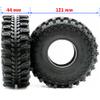 HOBBYSOUL 4pcs RC 1.9 Mud-Terrain Tires Height 121mm/4.75inch Tyres For 1/10 Crawler FCX10 Traxxas TRX4 Axial SCX10 Pro SCX10 UTB18 Redcat Gen8 view 2