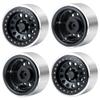RC-Hub 4pcs Aluminum Alloy 2.9" Beadlock Wheels Rim Set for 1/6 Axial SCX6 AXI05000 RC Crawler Car (Black) view 1