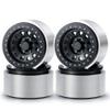 RC-Hub 4pcs Aluminum Alloy 2.9" Beadlock Wheels Rim Set for 1/6 Axial SCX6 AXI05000 RC Crawler Car (Black) view 2