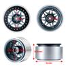 RCLIONS 4PCS Aluminum 2.9" RC Beadlock Wheels Rims for Axail SCX6 AXI05000 Upgrades 1/6th RC Crawler Car (Titanium) view 2