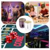 NUOBESTY 2pcs Stylish Game Dice Cup Lightweight Plastic Holder for Bar Party Entertainment Compact Design for Games Accessory for Family Gatherings Travel view 2