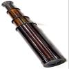 Solid Brass Brown Antique Spyglass Telescope- 15 inch Long view 1