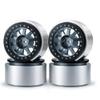 RCLIONS 4PCS Aluminum Alloy 2.9inch RC Beadlock Wheels Rims for Axail SCX6 AXI05000 1/6th RC Crawler Car (Titanium) view 1