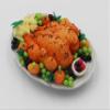 Handmade Miniature Roast Turkey  Realistic Clay Thanksgiving Turkey Figurine for Dollhouses, Food Displays, DIY Crafts & Holiday Decorations view 3