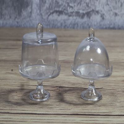 ThaiHonest 2 Style Vintage Bakery Cake Bread Dessert Display Cabinet, Dollhouse Miniature Kitchen Furniture Accessories, Scale 1:6