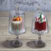 ThaiHonest 2 Style Vintage Bakery Cake Bread Dessert Display Cabinet, Dollhouse Miniature Kitchen Furniture Accessories, Scale 1:6 view 4
