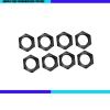 8pcs Alloy Wheel Nuts 17mm Thread 1.0 for Arrma 6s 3s Typhon Notorious Kraton Outcast Talion Infraction Limitless Felony Mojave Wheel Nuts Parts Black view 2