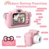 CIMELR Kids Camera Toys for 3 4 5 6 7 8 9 10 11 12 Year Old Boys/Girls, Kids Digital Camera for Toddler with Video, Christmas Birthday Festival Gifts for Kids, Selfie Camera for Child, 32GB TF Card view 3