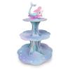 Decor365 Pink Mermaid Cupcake Stand for Mermaid Birthday Decoration Kids Under The Sea Party Decorations Ocean Beach Pool Side Girl Birthday Party Cake Decorating Supplies view 1