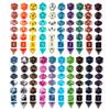 Coyeekn DND Dice Set, 20 x 7 (140 Pieces) Polyhedron Dice 20 Colors Dice for Dungeons and Dragons DND RPG MTG Table Games D4 D8 D10 D12 D20 with 1 Large Flannel Bag view 3