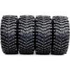 HOBBYSOUL All Terrain 2.2 Beadlock Wheels and Tires 127mm Soft Sticky tyre and Aluminium Rims for RC 1/10 Mud Rock Crawler Truck Axial Yeti Capra SCX10 Traxxas TRX4 Upgrades,HS700727 view 2