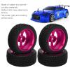 Drift Wheel Set, Heavy Duty 4Pcs Good Cushioning Pretty Design Wide Use RC Car Tire 5 Poke for Replacement() view 2