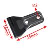 DKKY 1/6 Simulation Car Upgrade Parts Aluminum CNC Black Hinge Kits for Axial SCX6 Vehicle view 3