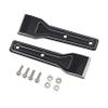 DKKY 1/6 Simulation Car Upgrade Parts Aluminum CNC Black Hinge Kits for Axial SCX6 Vehicle view 4