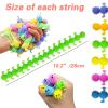 12 Pack Stretchy Fidget Toy,Stretchy String Fidgets Sensory Toys,Colorful Stretchy Strings Fidget Toy for Children's Day Gift,Kids,Adults Stress Relief Anti Anxiety view 2