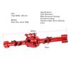 RZXYL Aluminum Rear Axle Housing for 1/6 RC Crawler Car Axial SCX6 JLU Wrangler Upgrades (Red) view 2
