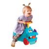 Battat  STEM Scooter  26 Building Bricks  Lights & Sounds  Storage Seat  12+ Months  Hippo Ride  On with Large Locblocs view 3