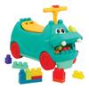 Battat  STEM Scooter  26 Building Bricks  Lights & Sounds  Storage Seat  12+ Months  Hippo Ride  On with Large Locblocs view 4