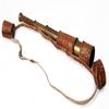 Telescope, Functional Vintage Handcrafted Collapsible Portable Pirate Spyglass with Imprinted Leather Case, Gifting Spyglass for, Travellers, Adventure Enthusiasts, Collectible 16" view 1