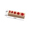 oAtm0eBcl Colorful Socket Cylinder Blocks Wooden Children Educational view 3