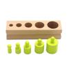 oAtm0eBcl Colorful Socket Cylinder Blocks Wooden Children Educational view 4