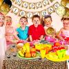 Civaner 51 Pieces Gold Cheetah Birthday Decorations Including Cheetah Birthday Banner Theme Balloons Leopard Cake Topper Safari Animal Print Tablecloth and Ribbon for Baby Shower Party Supplies view 4