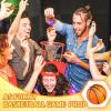 Charniol 100 Pcs Mini Basketball Party Favors Stress Balls Foam Sports Party Favors Mini Basketball Stress Ball for Anxiety Relief Teens Adults School Reward, Party Bag Supplies (Orange) view 3