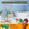 Marlrin Shooting Games Toys for Age 5 6 7 8 9 10+ Year Old Boys, Kids Toy Sports & Outdoor Game with Moving Shooting Target & 2 Popper Air Toy Guns & 24 Foam Balls, Gifts for Boys and Girls view 2