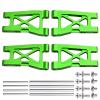 Hobbyfire Aluminum Front & Rear Suspension Arms 4-Pack Upgrades for 1/18 Traxxas LaTrax Teton Desert Prerunner SST, Replace Parts 7630 (Green) view 1