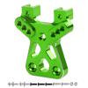 Hobbyfire Metal Aluminum Shock Tower Front & Rear Damper Stay for 1/18 Traxxas LaTrax Teton Desert Prerunner SST, Replace Parts 7637 (Green) view 4