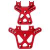 Hobbyfire Metal Aluminum Shock Tower Front & Rear Damper Stay for 1/18 Traxxas LaTrax Teton Desert Prerunner SST, Replace Parts 7637 (Red) view 3