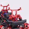 Hobbyfire Metal Aluminum Front & Rear Body Mounts Posts for 1/18 Traxxas LaTrax Teton SST, Replace Parts 7615 (Red) view 2