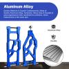 GoHobby Aluminum Suspension Arms Set Front Lower & Rear Lower for Arrma Kraton 8S Upgrades, fit Outcast 8S BLX, Replaces ARA330589 ARA330590 (Blue) view 2