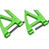 FriHobby Aluminum Front Suspension Arms Set Upper and Lower for Losi Baja Rey Upgrades, Replaces LOS234004 (Green) view 3