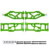 GoHobby Aluminum Suspension Arms Set Front Lower & Rear Lower for Arrma Kraton 8S Upgrades, fit Outcast 8S BLX, Replaces ARA330589 ARA330590 (Green) view 1