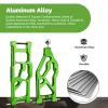 GoHobby Aluminum Suspension Arms Set Front Lower & Rear Lower for Arrma Kraton 8S Upgrades, fit Outcast 8S BLX, Replaces ARA330589 ARA330590 (Green) view 2