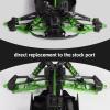 GoHobby Aluminum Suspension Arms Set Front Lower & Rear Lower for Arrma Kraton 8S Upgrades, fit Outcast 8S BLX, Replaces ARA330589 ARA330590 (Green) view 4