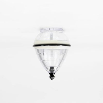 Spintastics Sidewinder Spin Top - Clear