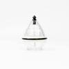 Spintastics Sidewinder Spin Top - Clear view 2