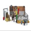 Bruder 62611 bworld Cow and Calf barn with Farmer view 3