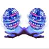 Am Bulan [2 Pack] Upgraded 2022 Flying Orb Boomerang Ball Spinner - 2 Pieces 360 LED Hover Sphere view 1