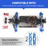 FriHobby Aluminum Suspension A-Arms Set Front Arms & Rear Arms for 1/10 Losi Tenacity TT Pro 4WD SCT/DB Pro Upgrades, Replace LOS234016 LOS234017 (Blue) view 4