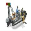 Bruder 62733 bworld Police Boat with Rotating Beacon Light, 2 Figures and Accessories view 4