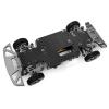 Abendor 1/28 Wltoys K969 K979 K989 K999 284131 RC Car Frame Assembled with Wheels DIY Parts(Titanium) view 4