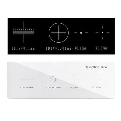 Lab Microscope Slides 0.01 Mm Microscope Glass Ruler DIV=0.01mm Microscope Measurement Microscope Parts (Color : Type 3)