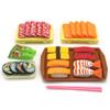 Simulation Sushi Food Model Set Kitchen Pretend Play Education Toys for Kids (First Edition) view 1