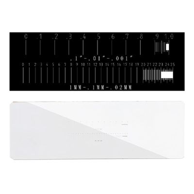 Lab Microscope Slides 0.01 Mm Microscope Glass Ruler DIV=0.01mm Microscope Measurement Microscope Parts (Color : Type 4)