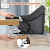 Hook On High Chair, Jozzve Baby High Chair, Portable High Chair for Travel, Foldable Fast Table Chair with Storage Bag, Baby Feeding Seat Clip On High Chair for Home and Travel (Black) view 3